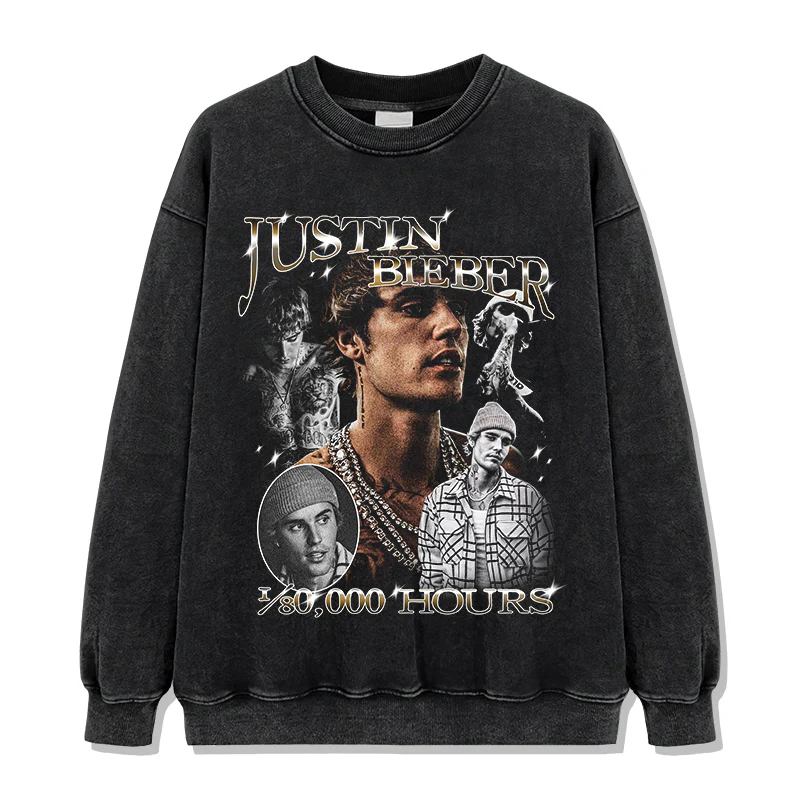 10,000 Hours By Justin Bieber Sweatshirt - Image 2