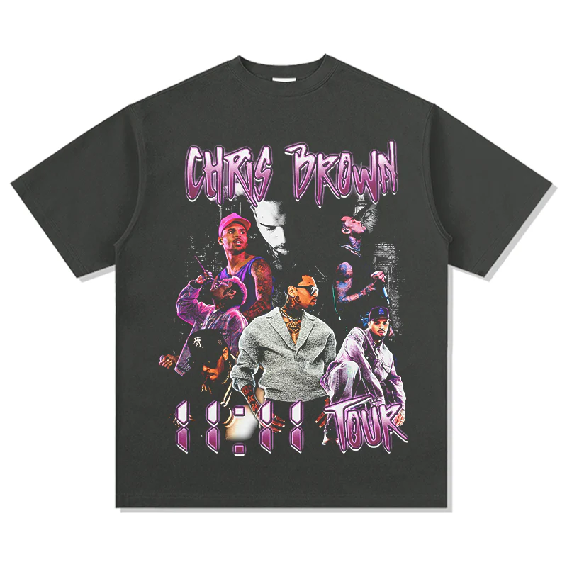 11:11 TOUR By chris brown TEE - Image 2