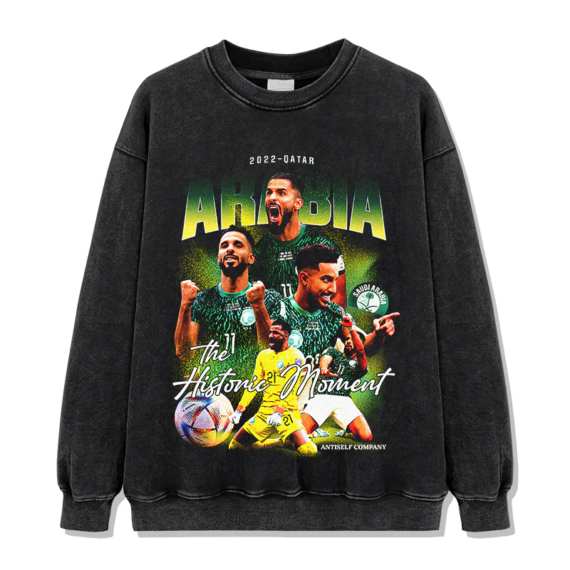 2022-Qatar "The Historic Moment" Sweatshirt - Image 2