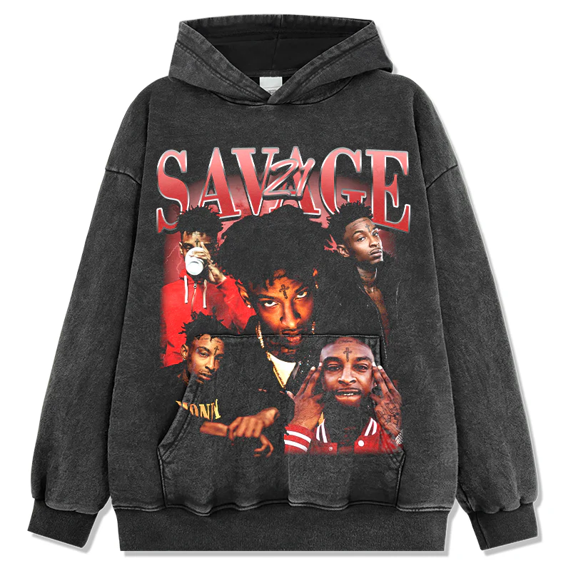 21 SAVAGE HOODIE 2024 - Image 2
