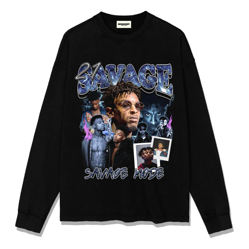 21 SAVAGE Sweatshirt 2024 - Image 2