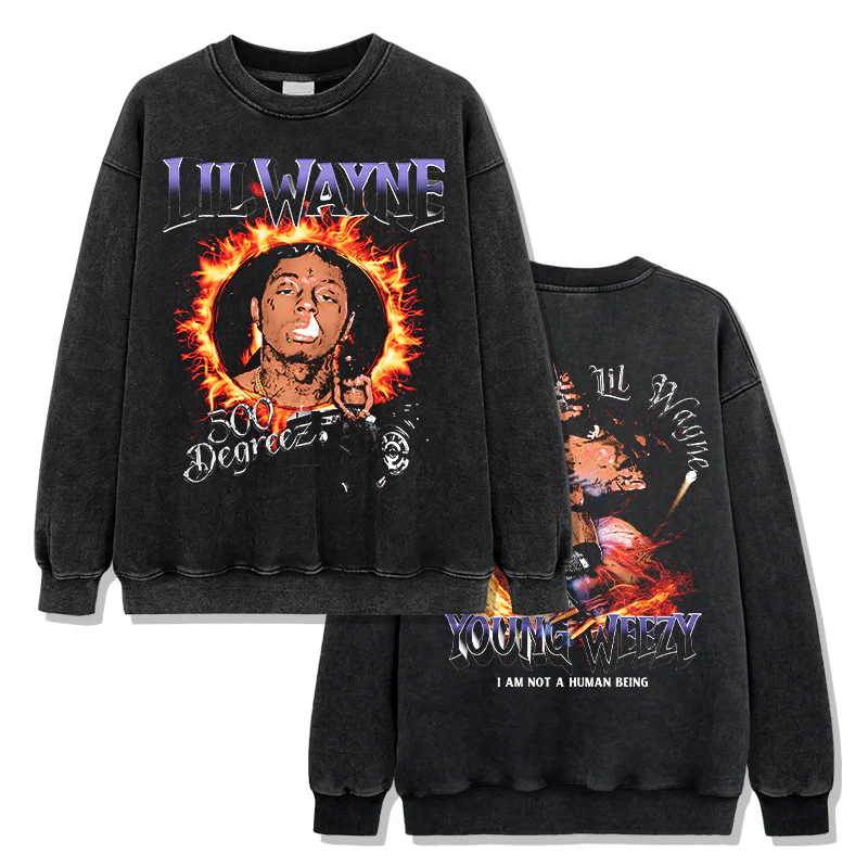 500 Degreez By Lil Wayne Sweatshirt - Image 2