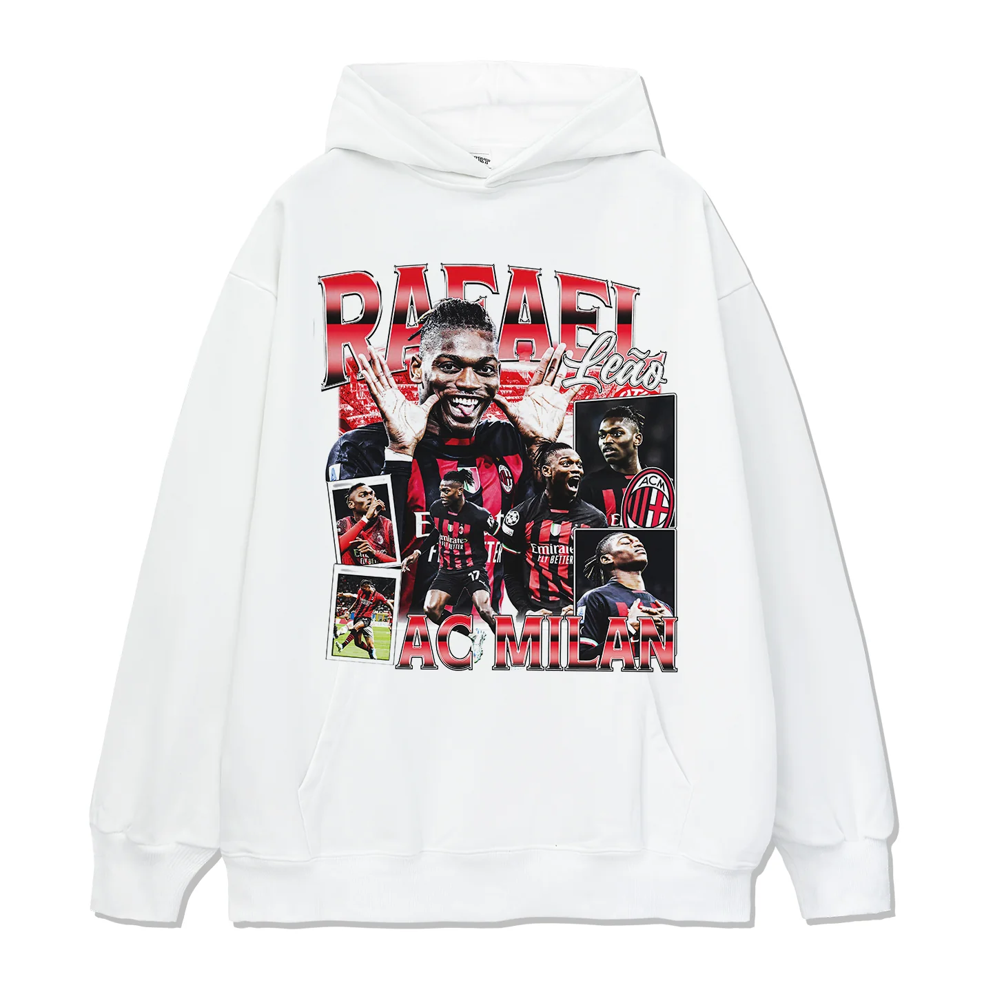 Ac Milan By Rafael Leão Hoodie - Image 2