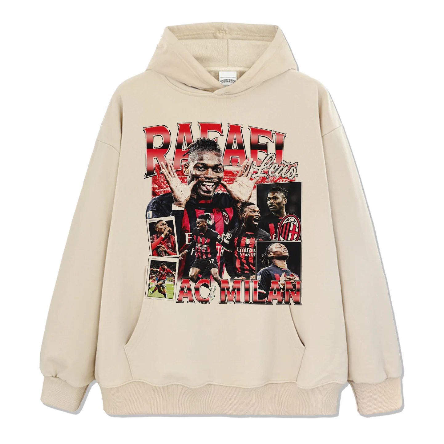Ac Milan By Rafael Leão Hoodie - Image 4