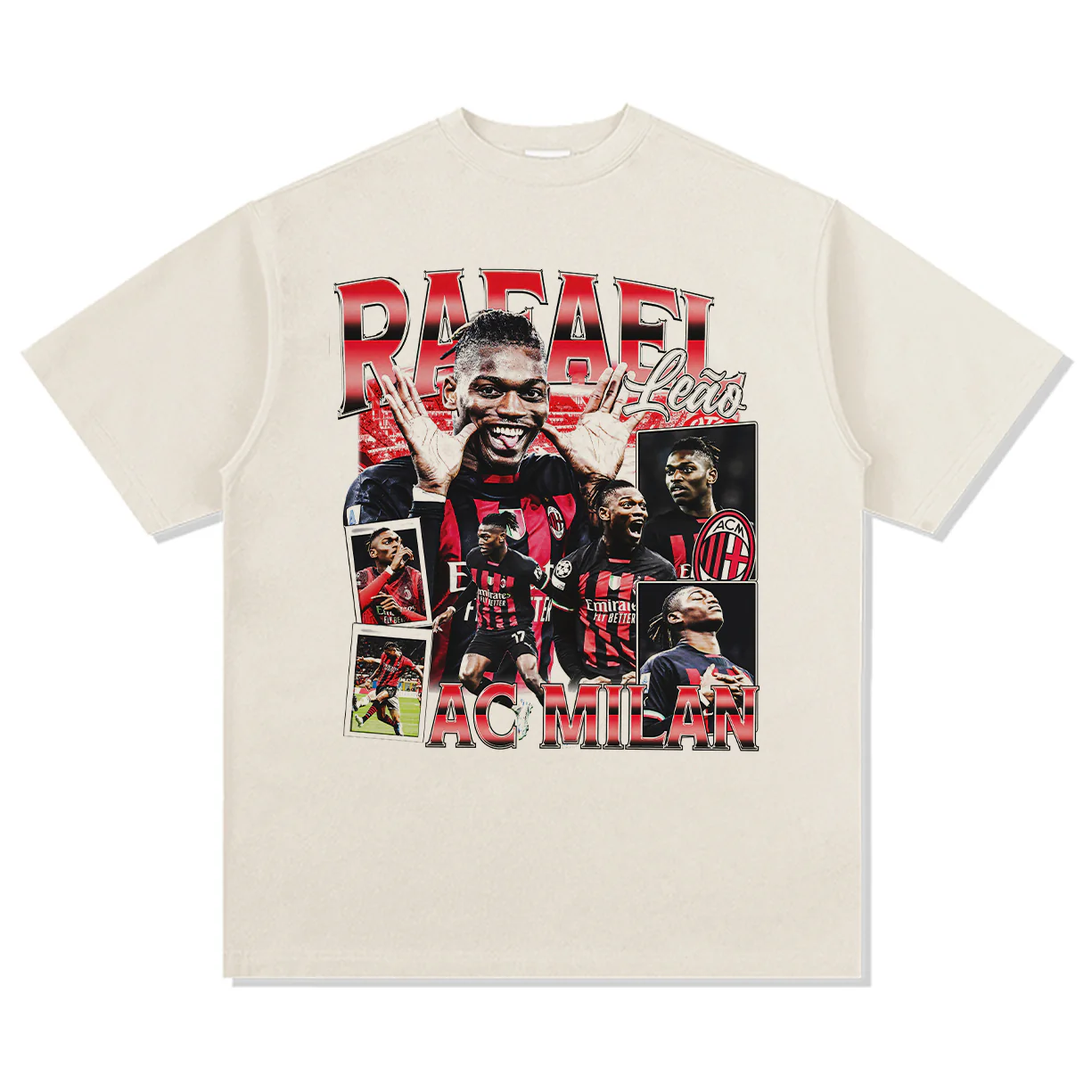 Ac Milan By Rafael Leão Tee - Image 5