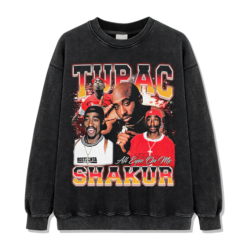 ALL EYEZ ON ME By Tupac Shakur Sweatshirt - Image 2