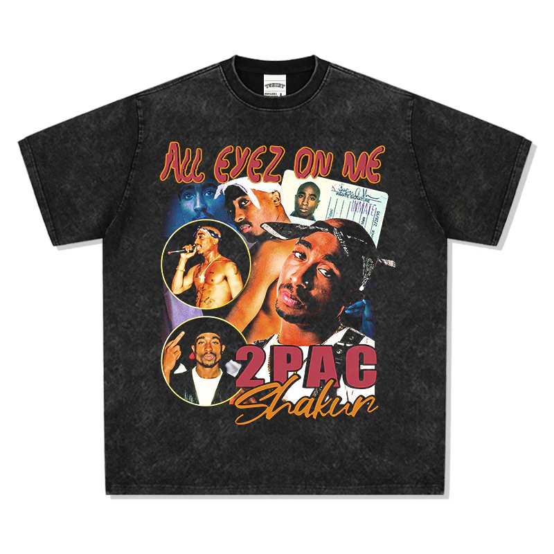 All Eyez On Me By Tupac Shakur Tee - Image 3