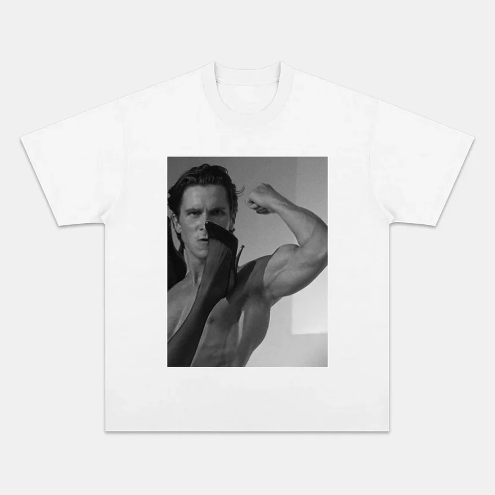 American Psycho Flex Portrait Tees - Image 3