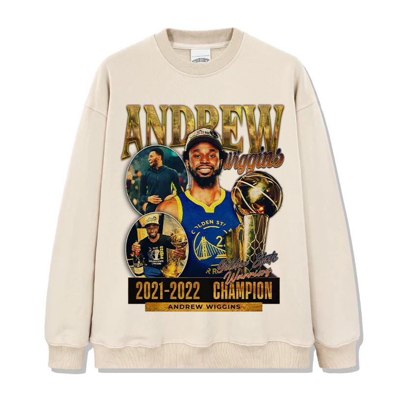 Andrew Wiggins Sweatshirt NBA 2024 - Image 4