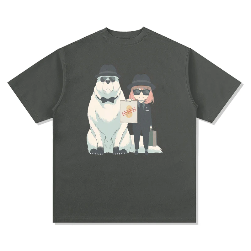 Anya Forger and Bond Forger Spy x Family "Anime" TEE - Image 2