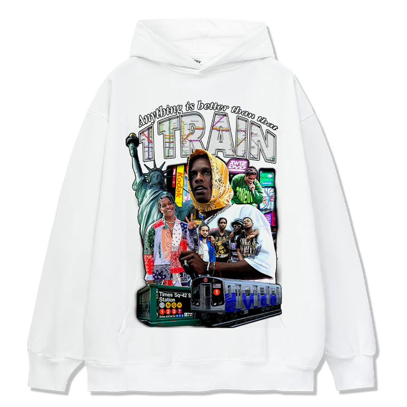 ANYTHING IS BETTER THAN THAT 1 TRAIN HOODIE 2024 - Image 2