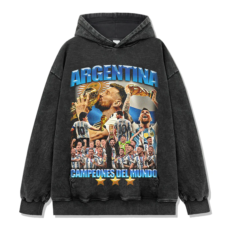 Argentina "Campeones Del Mundo" Hoodie - Image 2