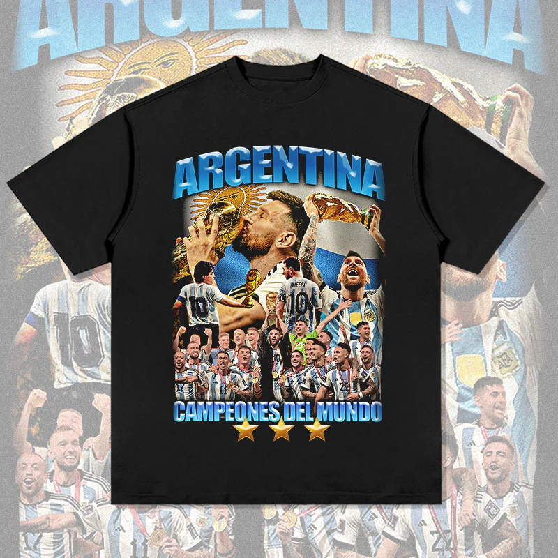 Argentina "Campeones Del Mundo" Sweatshirt - Image 3