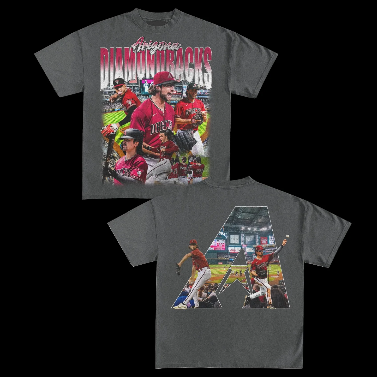 Arizona Diamondsbacks Back Design TEE - Image 2