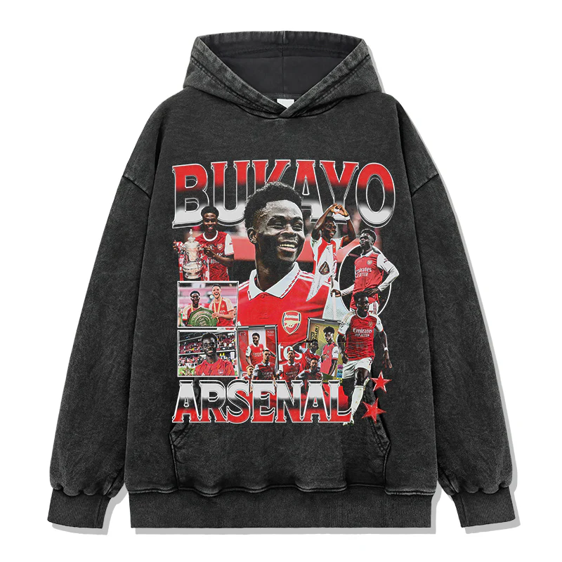 Arsenal By Bukayo Saka Hoodie - Image 2