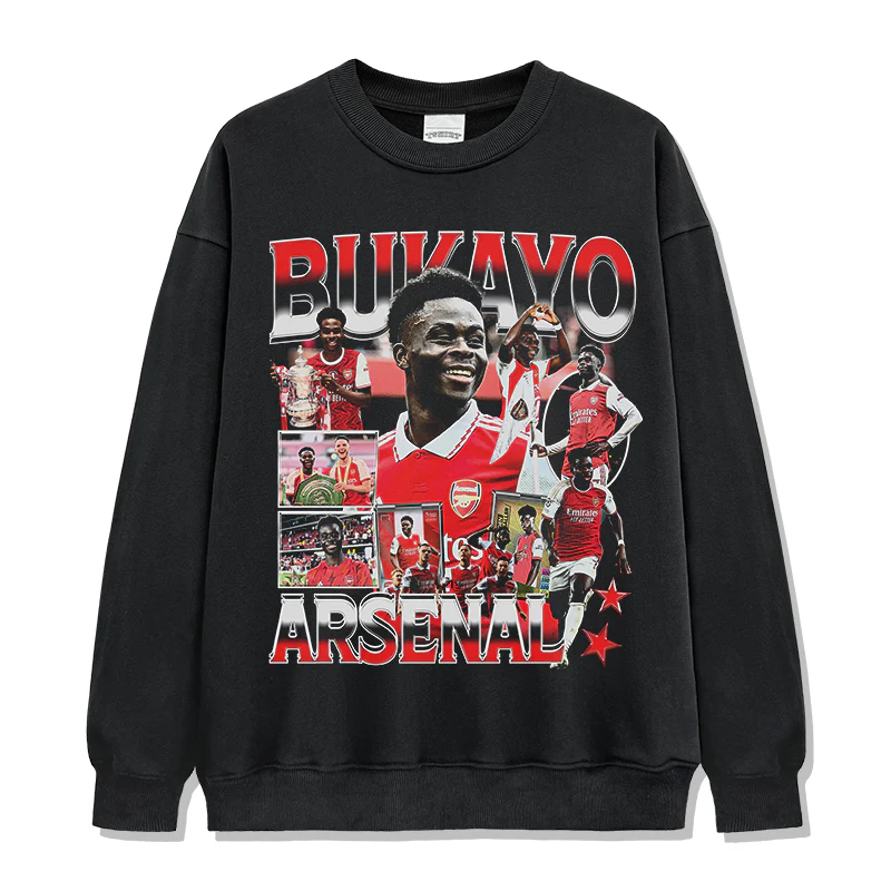 Arsenal By Bukayo Saka Sweatshirt
