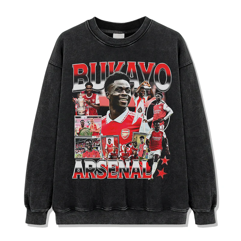 Arsenal By Bukayo Saka Sweatshirt - Image 2