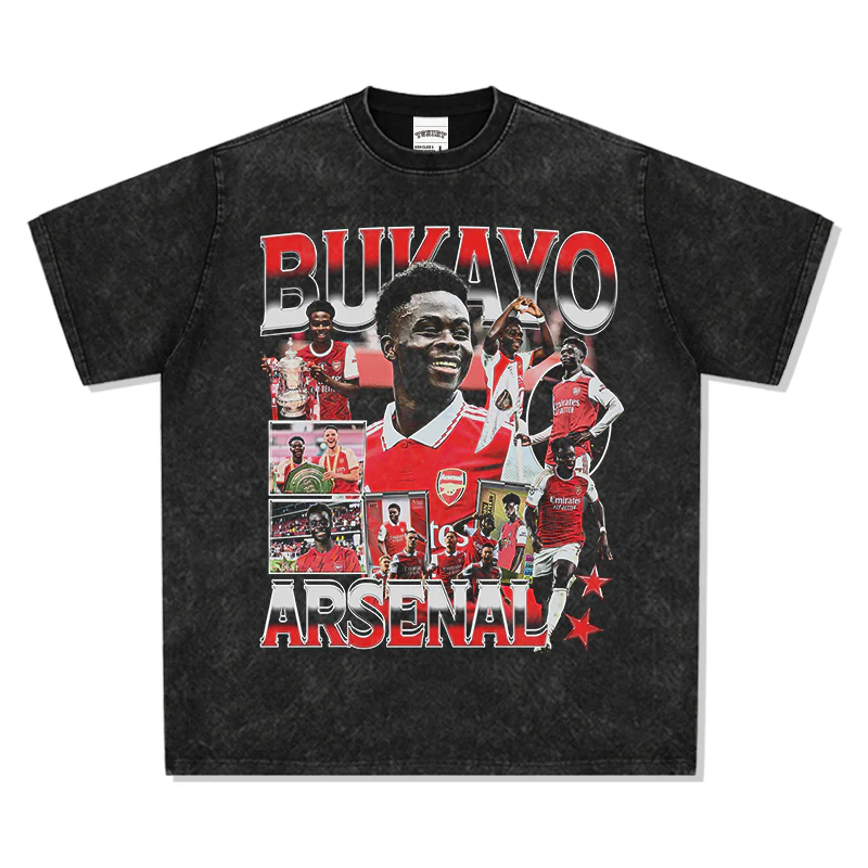 Arsenal By Bukayo Saka Tee - Image 3