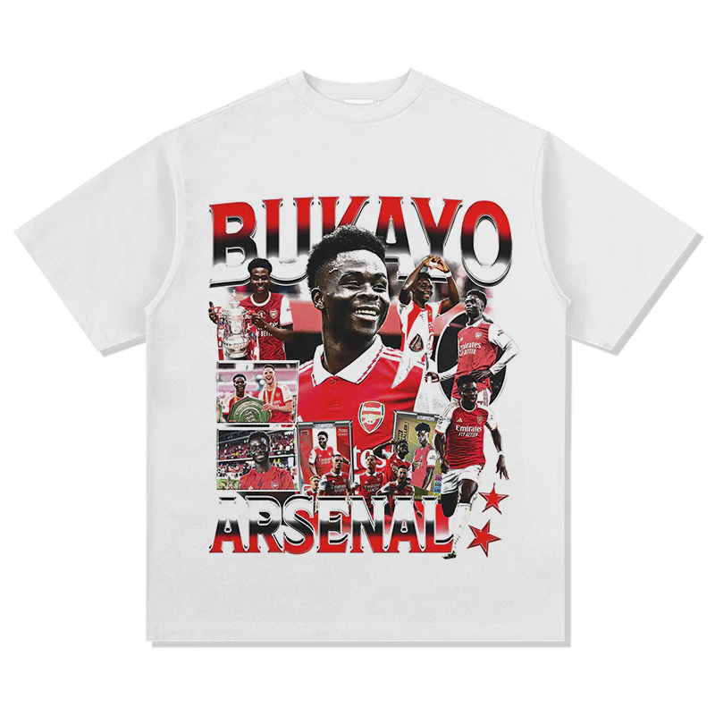 Arsenal By Bukayo Saka Tee - Image 4