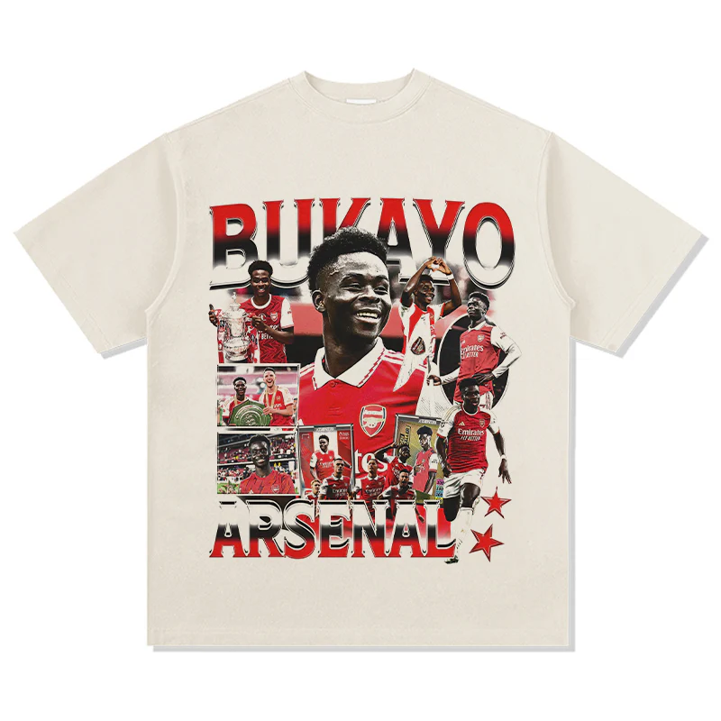 Arsenal By Bukayo Saka Tee - Image 5