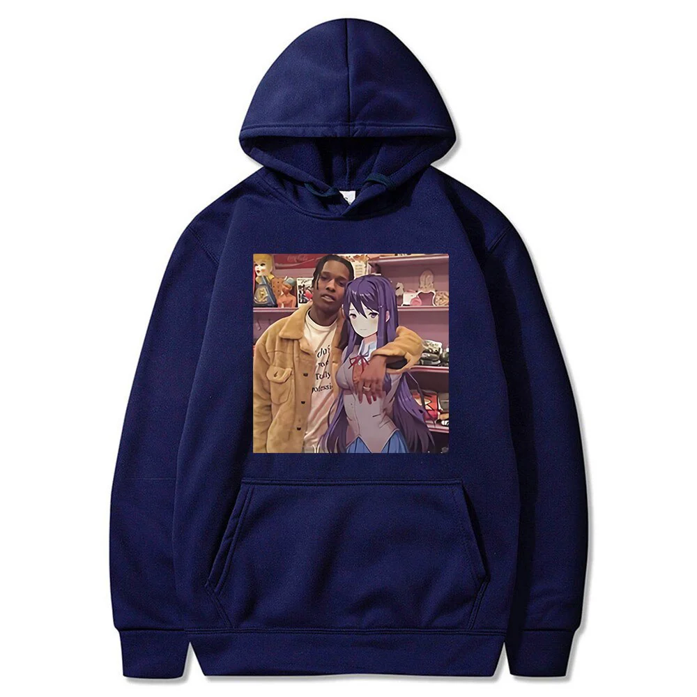 ASAP Rocky Anime Darling In The Franxx Zero Hoodies Streetwear Unisex - Image 10