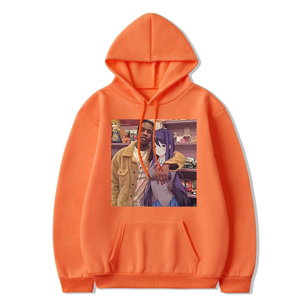 ASAP Rocky Anime Darling In The Franxx Zero Hoodies Streetwear Unisex - Image 14
