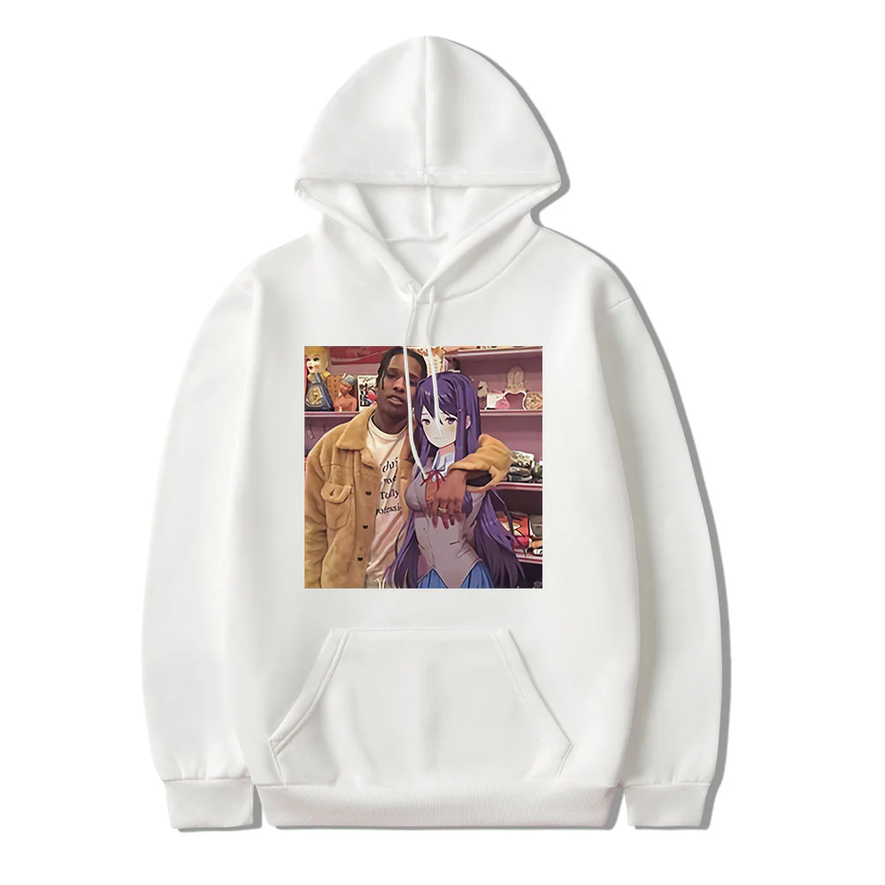 ASAP Rocky Anime Darling In The Franxx Zero Hoodies Streetwear Unisex - Image 15