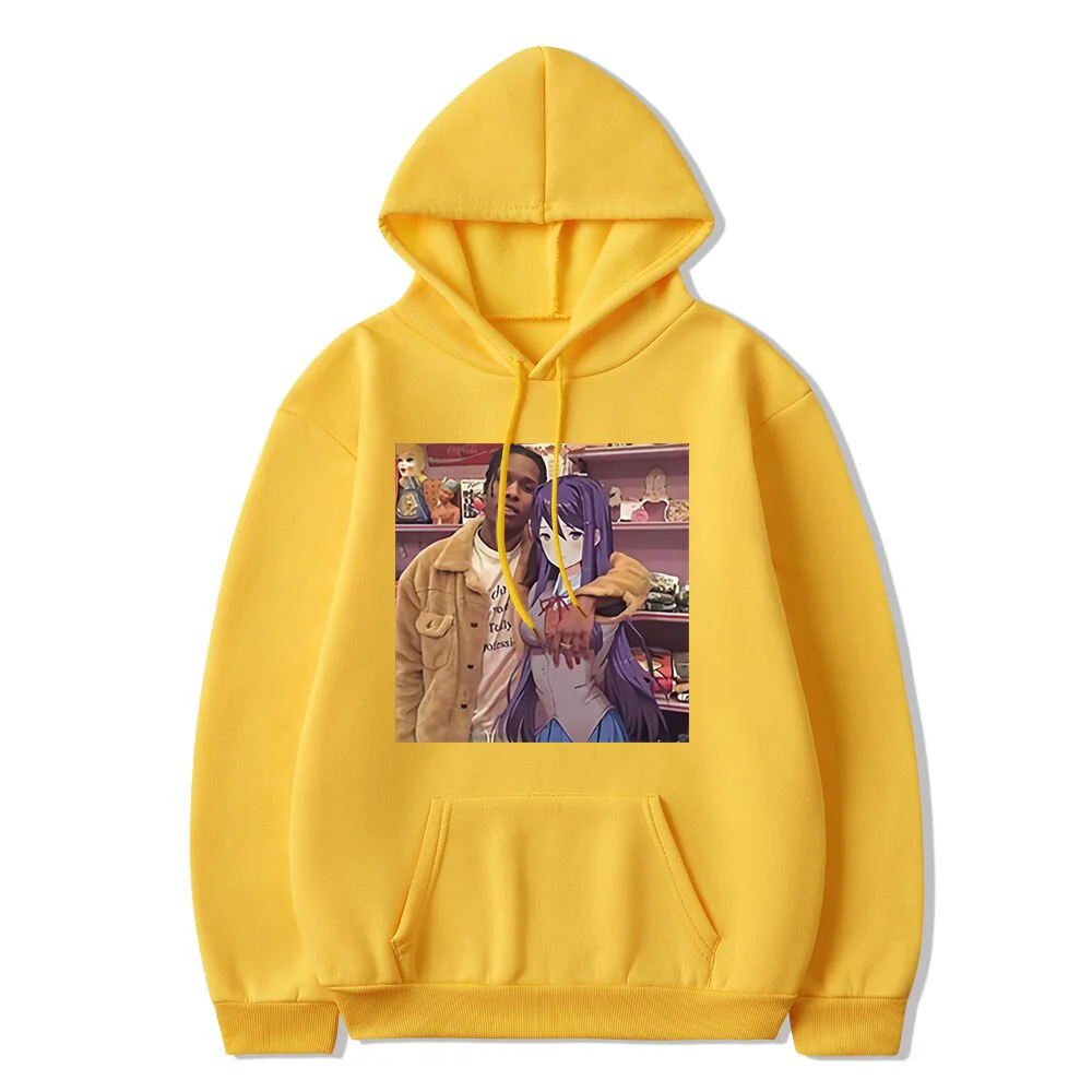 ASAP Rocky Anime Darling In The Franxx Zero Hoodies Streetwear Unisex - Image 3