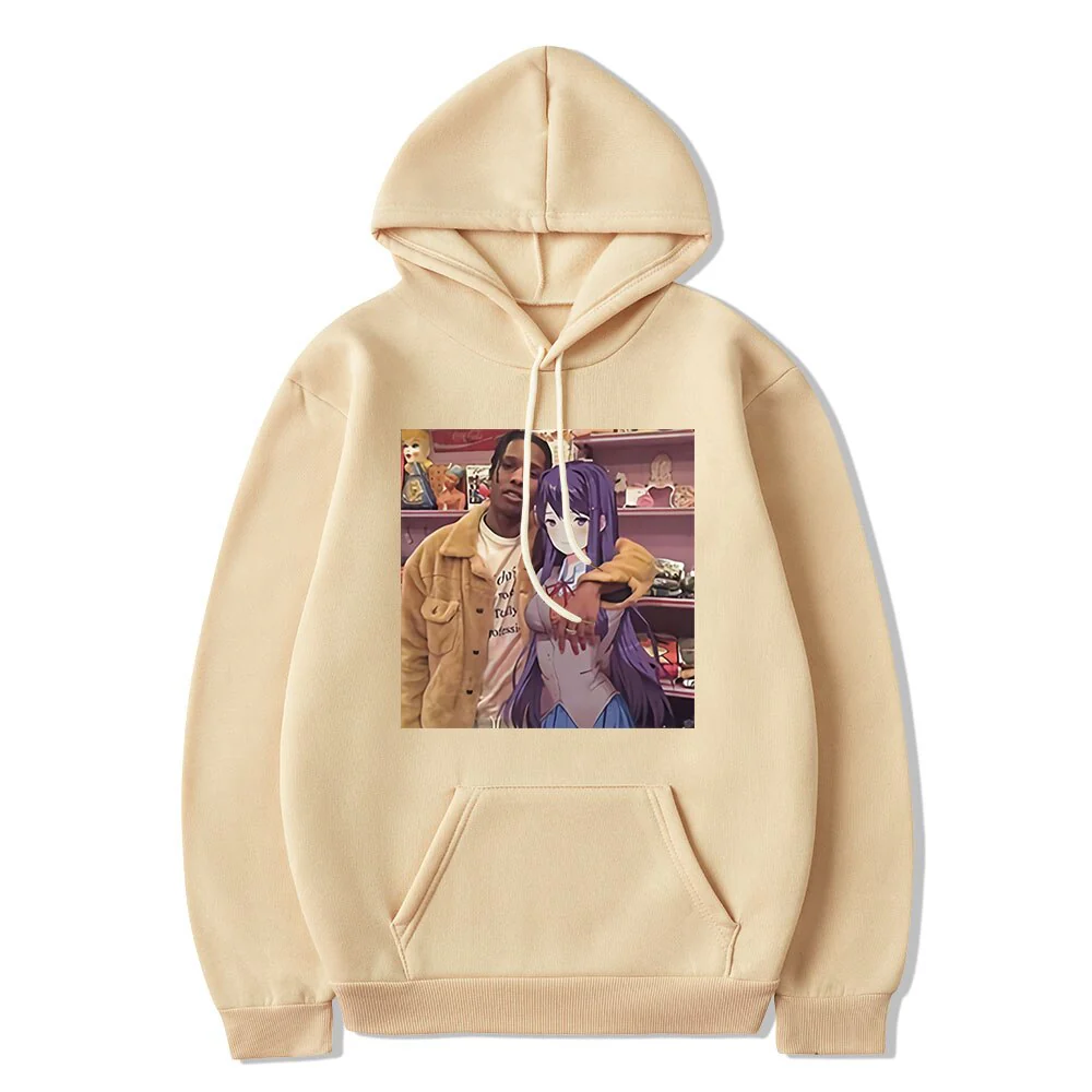 ASAP Rocky Anime Darling In The Franxx Zero Hoodies Streetwear Unisex - Image 4