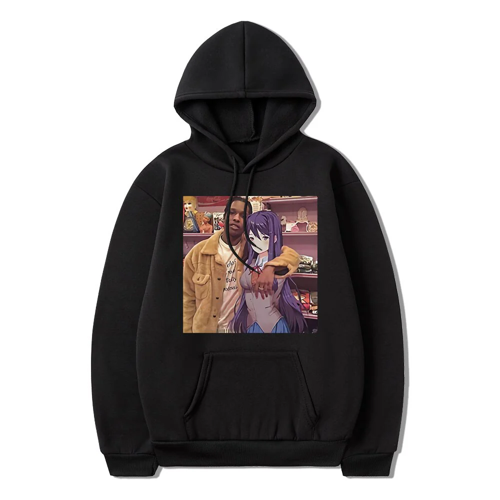ASAP Rocky Anime Darling In The Franxx Zero Hoodies Streetwear Unisex - Image 6