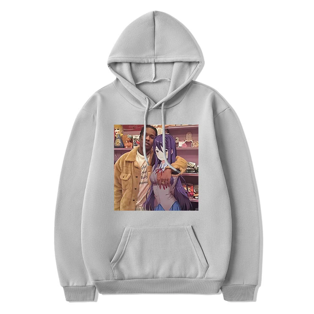 ASAP Rocky Anime Darling In The Franxx Zero Hoodies Streetwear Unisex - Image 7