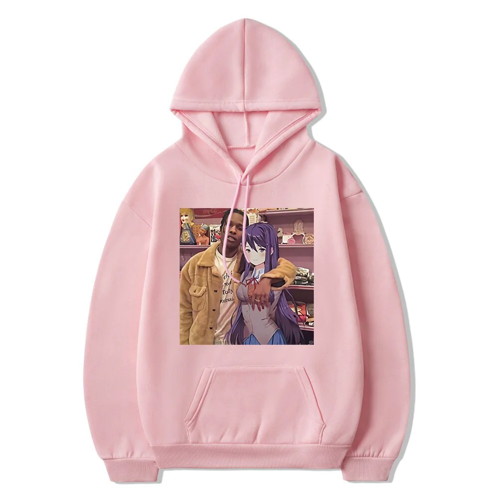 ASAP Rocky Anime Darling In The Franxx Zero Hoodies Streetwear Unisex - Image 9