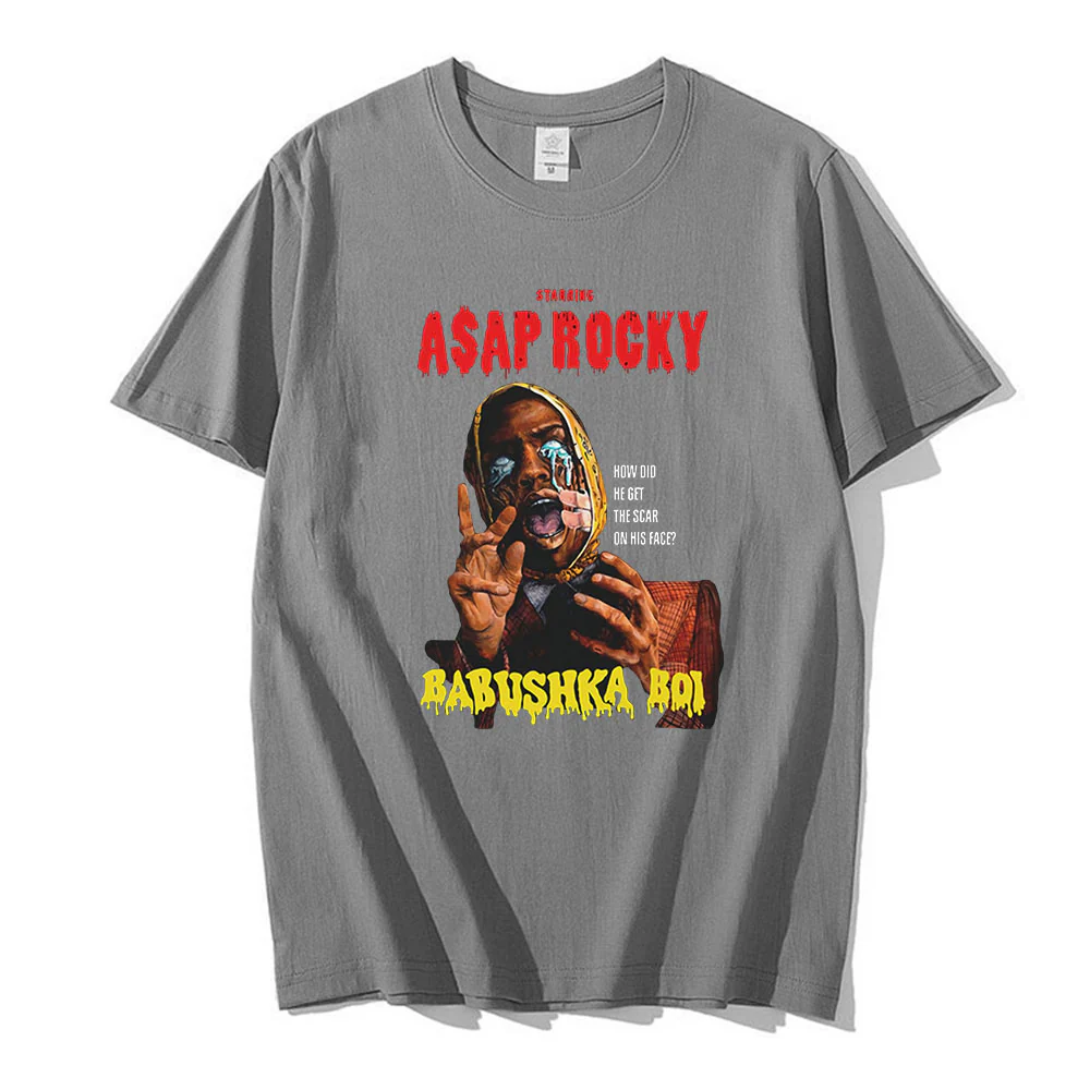 Asap Rocky Graphic Printed T shirt Oversized Unisex - Image 12