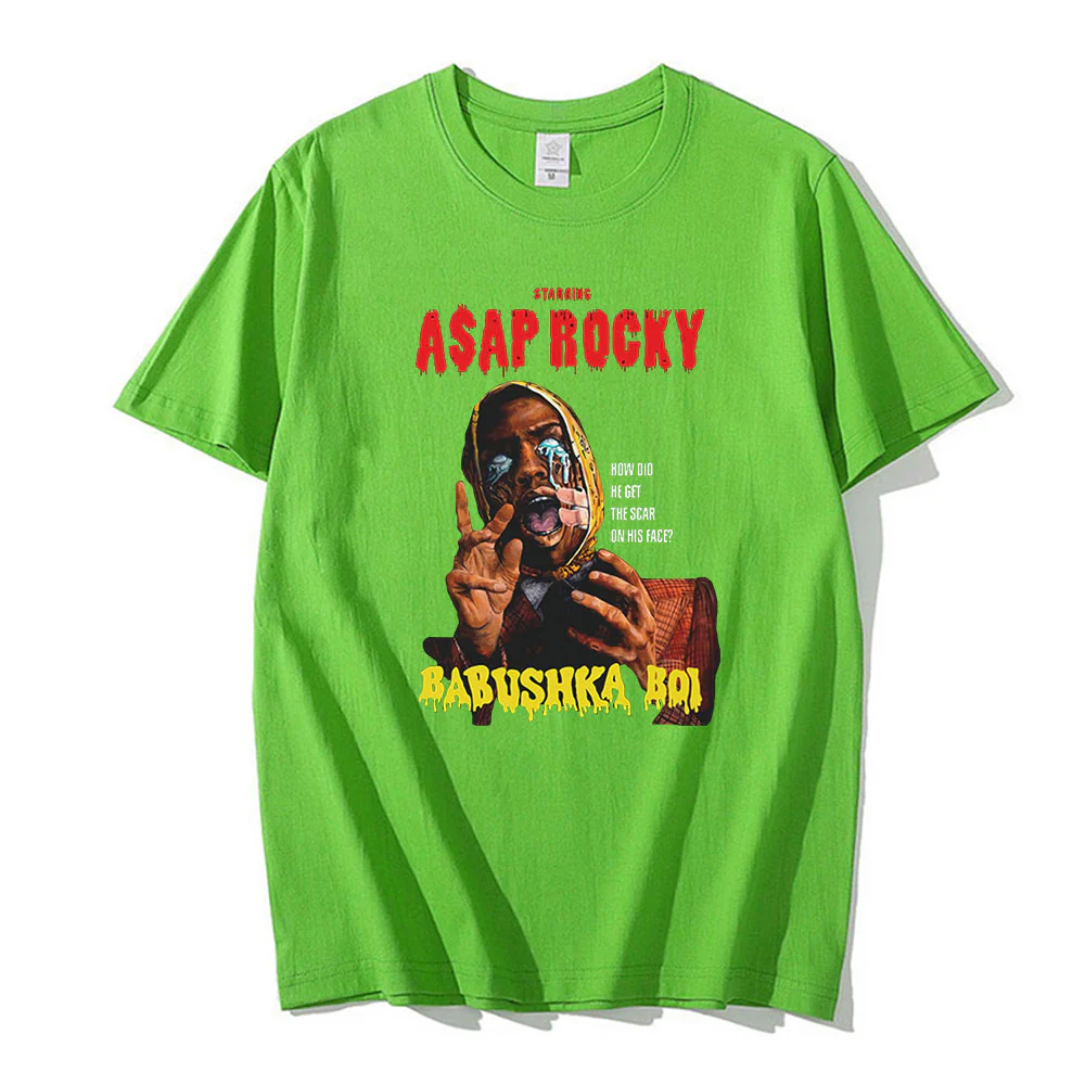 Asap Rocky Graphic Printed T shirt Oversized Unisex - Image 13