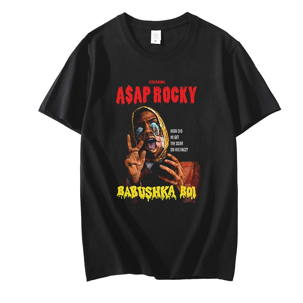 Asap Rocky Graphic Printed T shirt Oversized Unisex - Image 16