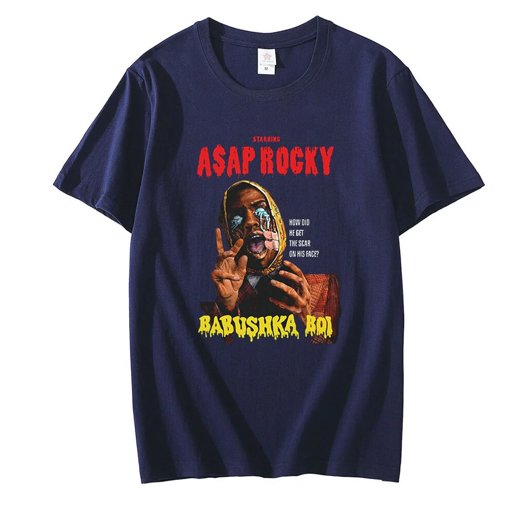 Asap Rocky Graphic Printed T shirt Oversized Unisex - Image 7
