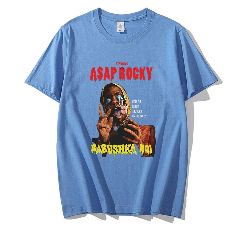 Asap Rocky Graphic Printed T shirt Oversized Unisex - Image 9