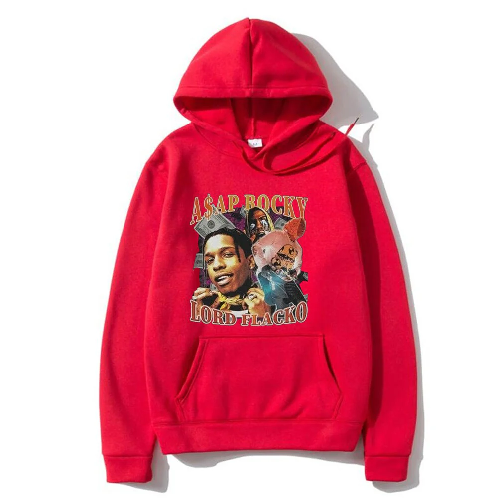 ASAP Rocky Hoodies Casual Streetwear pullover - Image 16