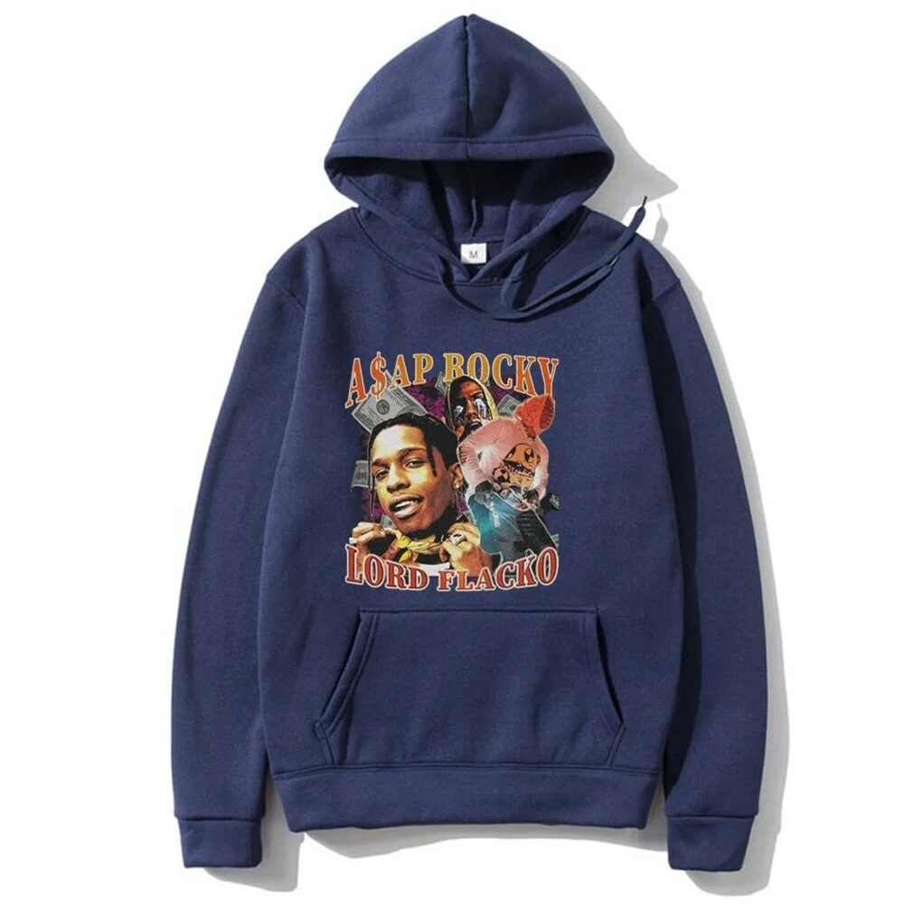 ASAP Rocky Hoodies Casual Streetwear pullover - Image 8
