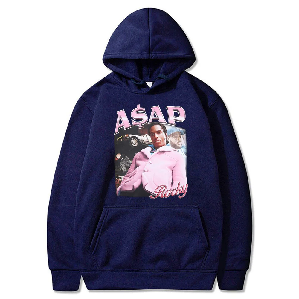Asap Rocky Hoodies Vintage Pullover - Image 10
