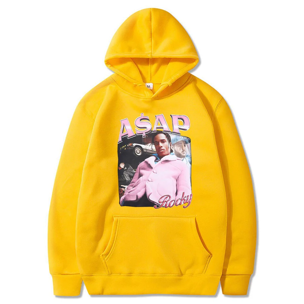 Asap Rocky Hoodies Vintage Pullover - Image 11