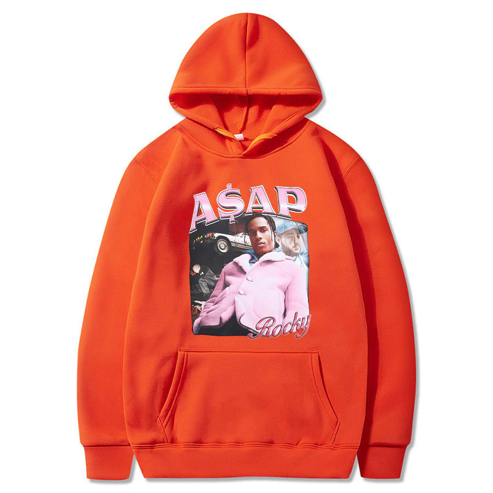 Asap Rocky Hoodies Vintage Pullover - Image 5