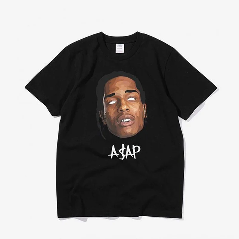 ASAP Rocky T shirts Loose Casualwear - Image 4
