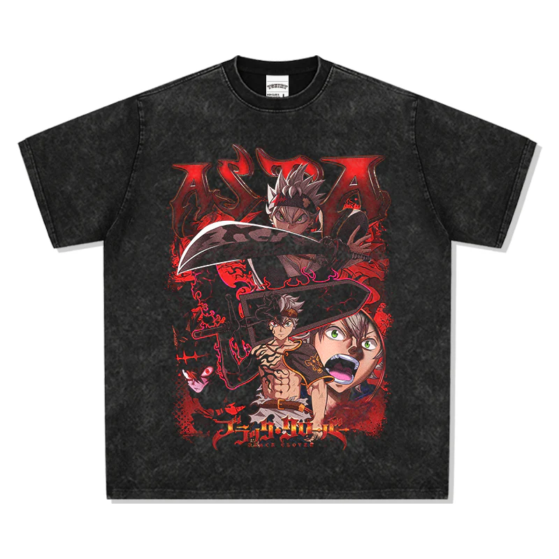 Asta Black Cover "Anime" TEE - Image 2