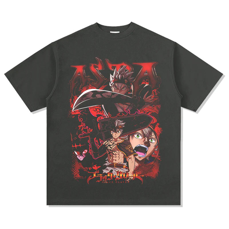 Asta Black Cover "Anime" TEE - Image 3