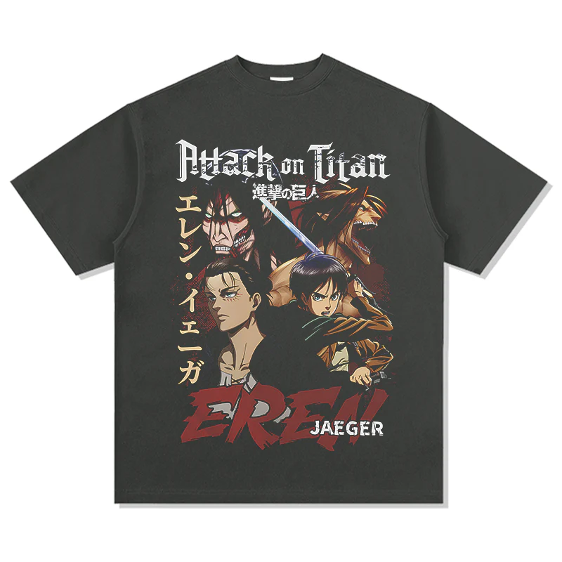 Attack on Titan Eren Jaeger  "Anime" TEE - Image 3