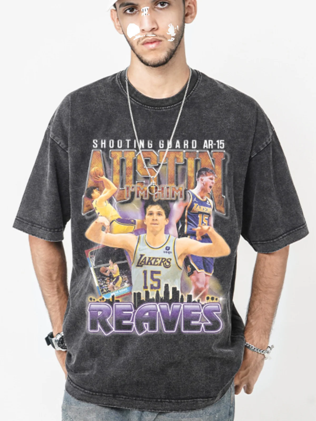 Austin Reaves Tee NBA 2024 - Image 3