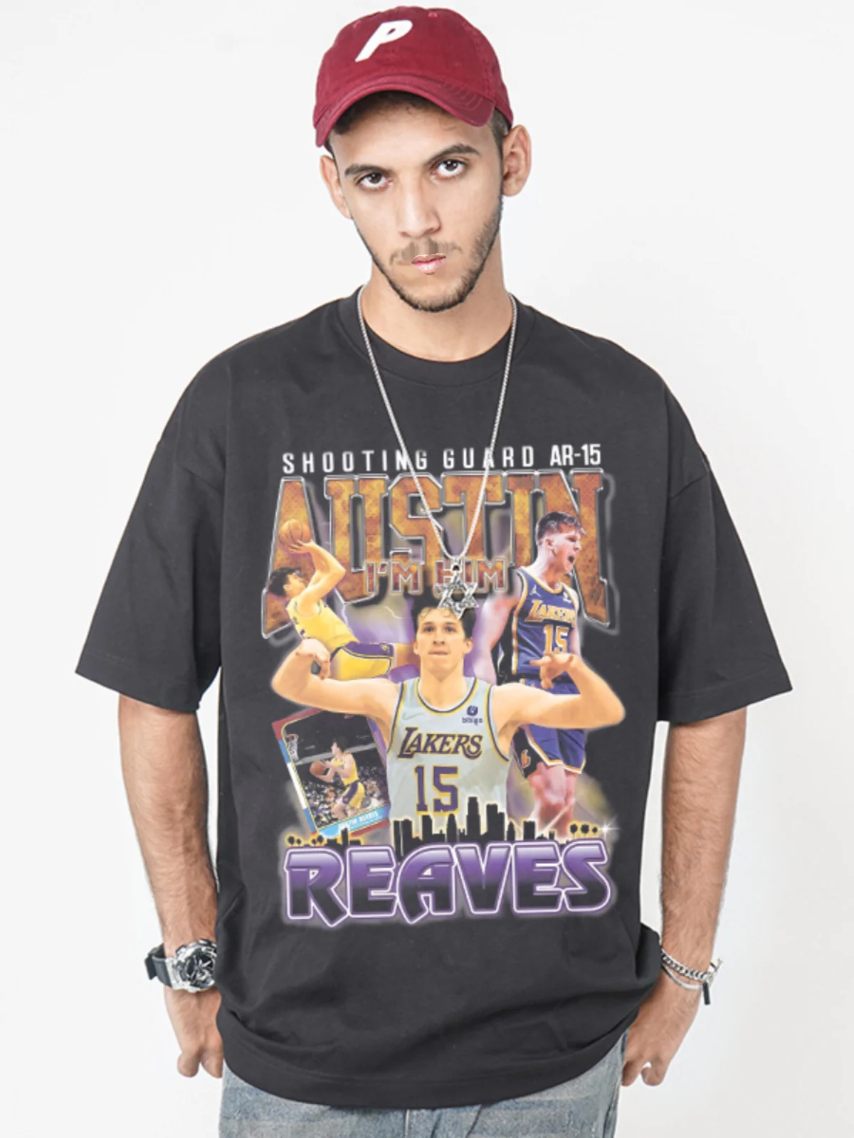 Austin Reaves Tee NBA 2024 - Image 5