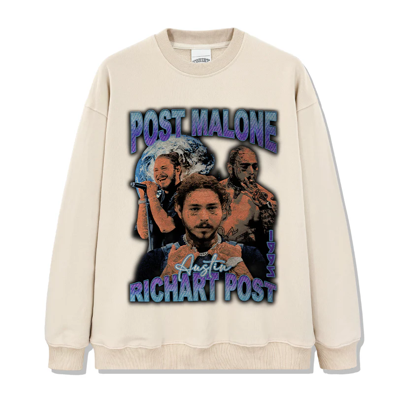 Austin Richard Post By Post Malone Sweatshirt - Image 4