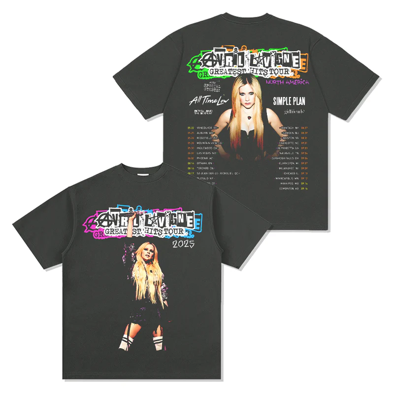 Avril Lavigne "Greatest Hits Tour 2025" Tee - Image 2